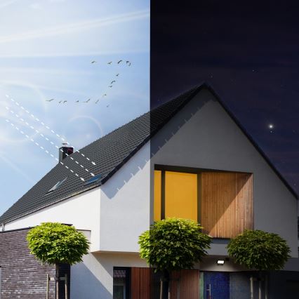 LED Āra saules enerģijas prožektors ar sensoru LED/10W/3,7V 6500K IP65 2200 mAh