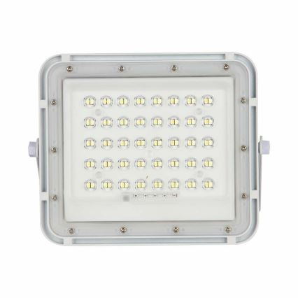 LED Āra aptumšojama saules enerģijas Prožektors LED/10W/3,2V IP65 4000K 6000 mAh balta + tālvadības pults
