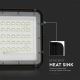 LED Āra aptumšojama saules enerģijas prožektors LED/10W/3,2V IP65 6400K melna + tālvadības pults