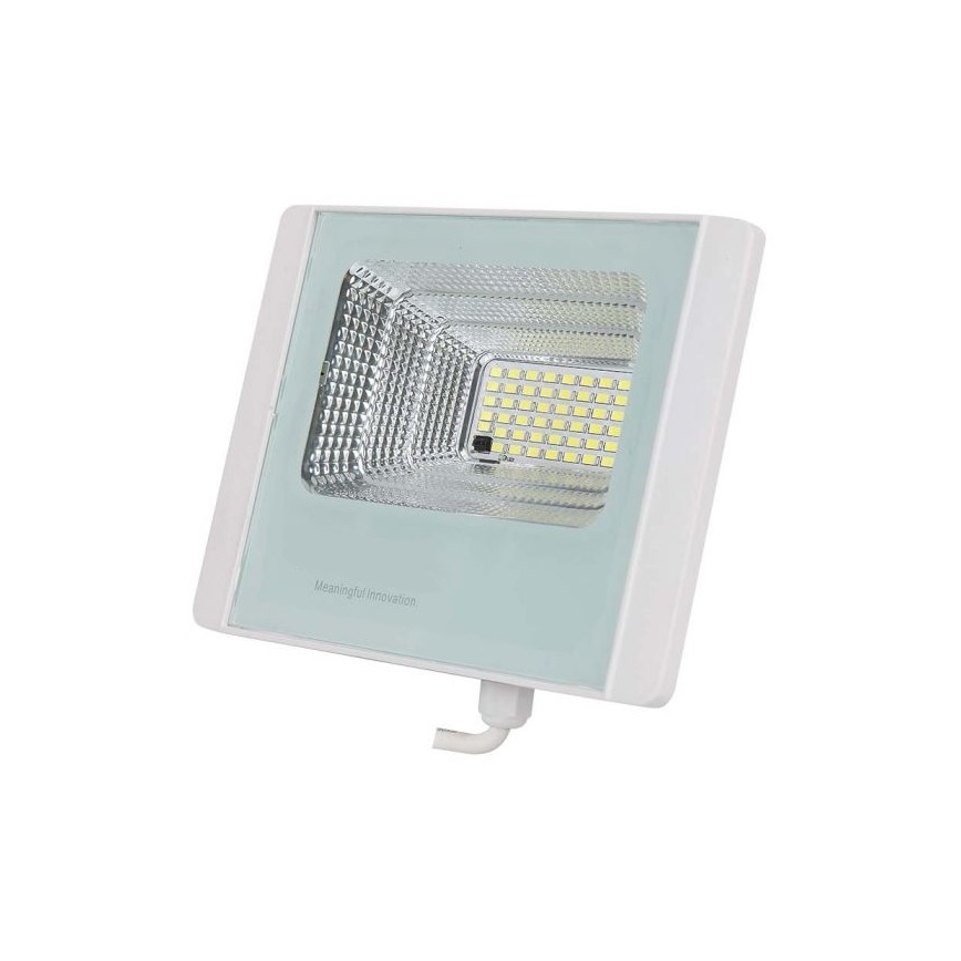 LED Āra saules enerģijas prožektors LED/12W/3,2V IP65 4000K + tālvadības pults