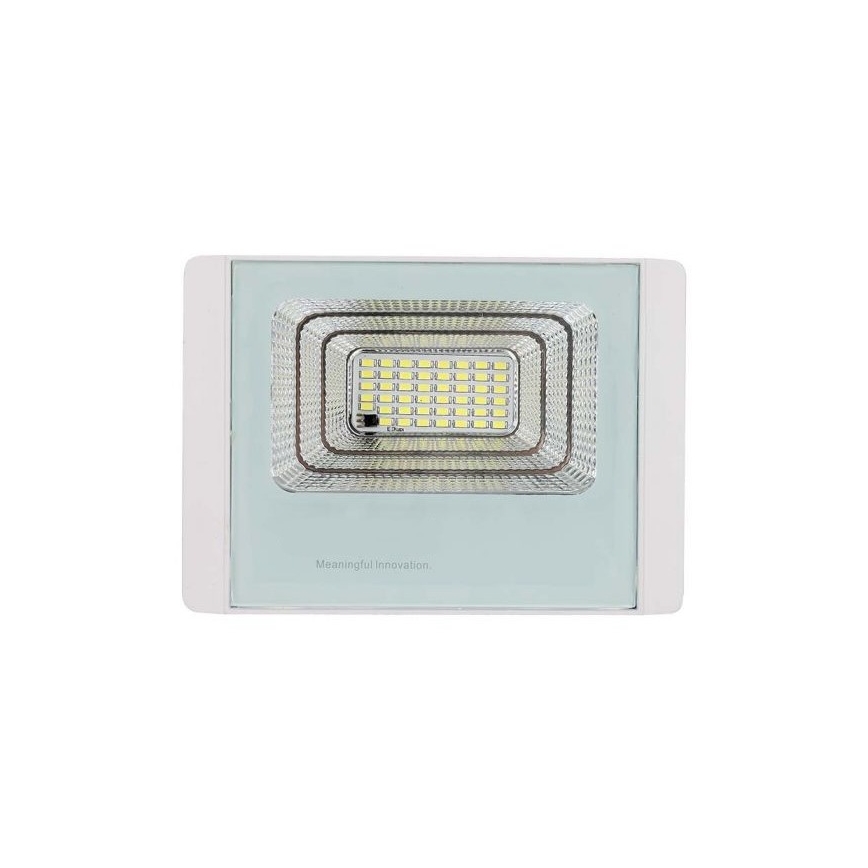 LED Āra saules enerģijas prožektors LED/12W/3,2V IP65 4000K + tālvadības pults
