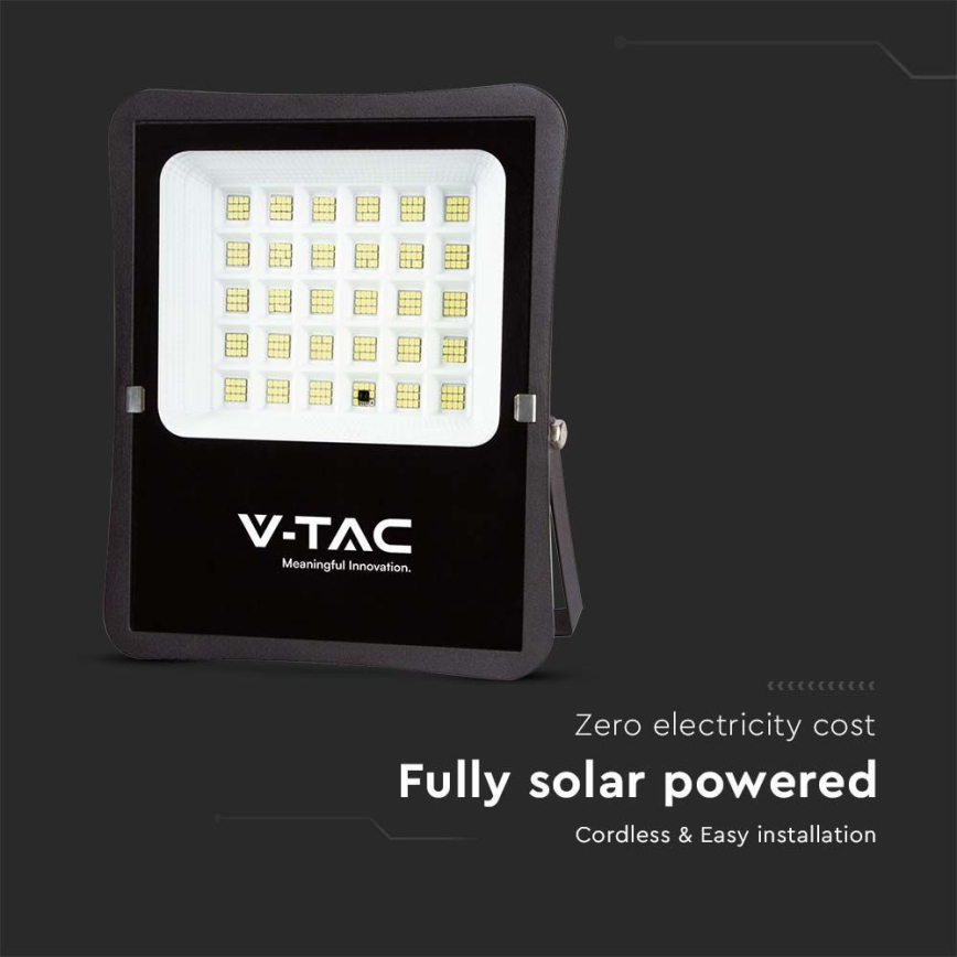 LED Āra saules enerģijas prožektors LED/20W/3,2V 6400K IP65 15000 mAh + tālvadības pults