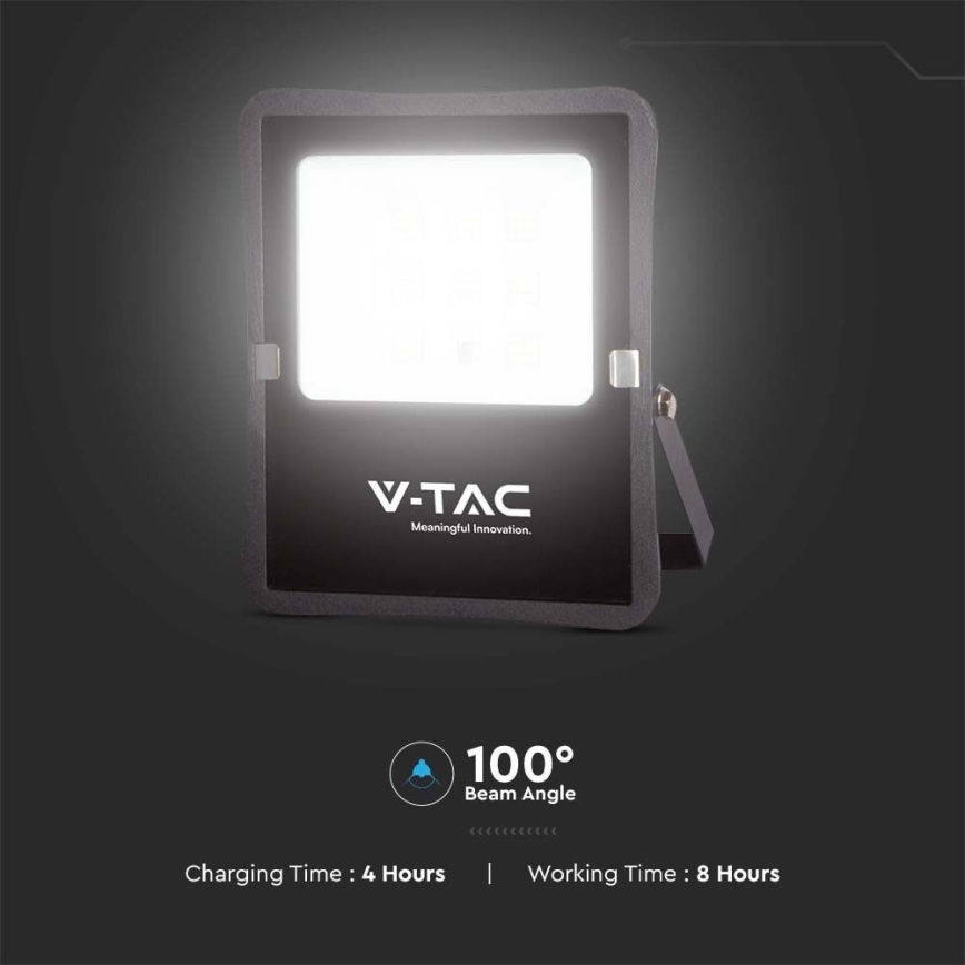 LED Āra saules enerģijas prožektors LED/20W/3,2V 6400K IP65 15000 mAh + tālvadības pults