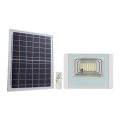 LED Āra saules enerģijas prožektors LED/20W/3,2V IP65 4000K 20000 mAh + tālvadības pults