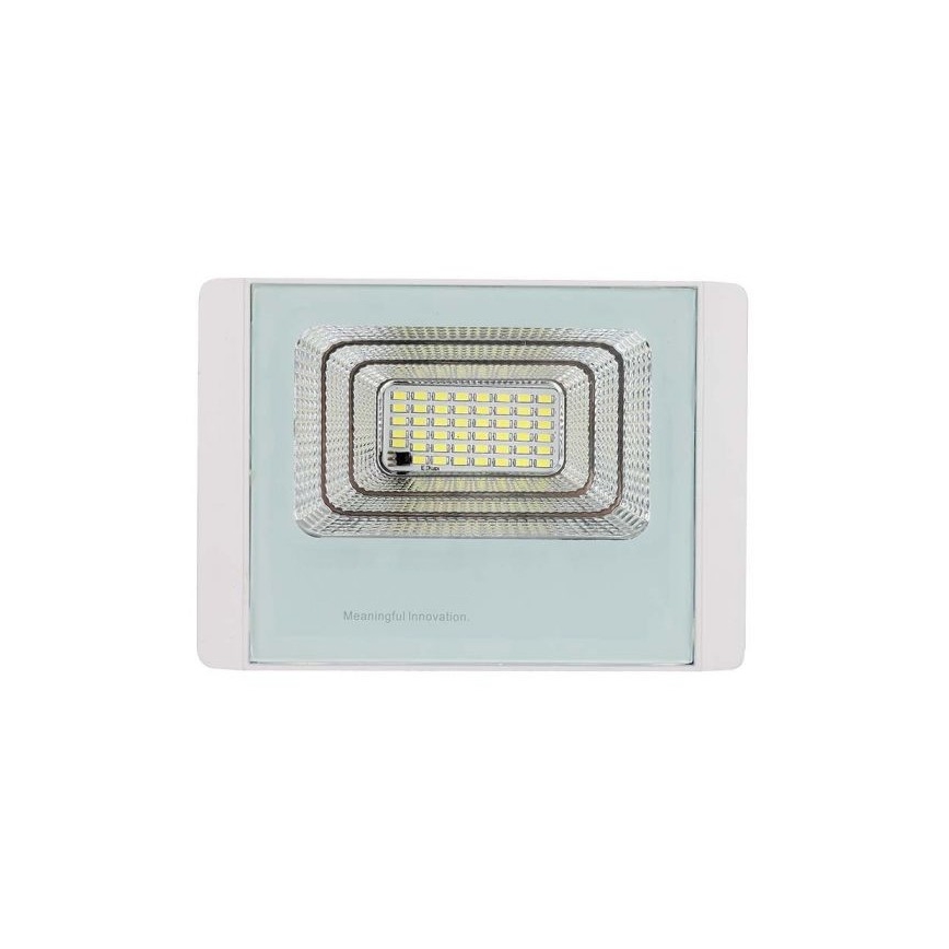 LED Āra saules enerģijas prožektors LED/20W/3,2V IP65 4000K 20000 mAh + tālvadības pults