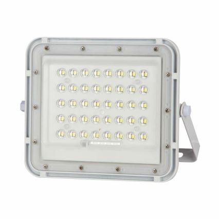 LED Āra aptumšojama saules enerģijas prožektors LED/6W/3,2V IP65 6400K balta + tālvadības pults