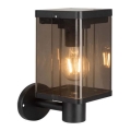 LED Āra saules enerģijas sienas lampa ar sensoru LED/2,5W/3,7V 3000K IP54 2000 mAh