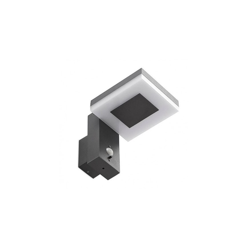 LED Āra saules enerģijas sienas lampa ar sensoru LED/5,5W/3,7V 3000K IP54