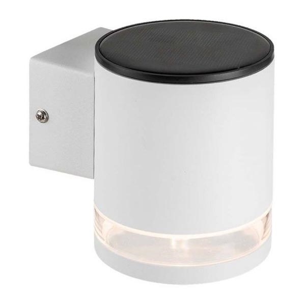 LED Āra saules enerģijas sienas lampa LED/1W/3,7V 3000K IP54 1200 mAh balta