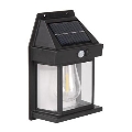 LED āra saules sienas gaismeklis ar sensoru LED/1W/3,7V 1200 mAh IP65