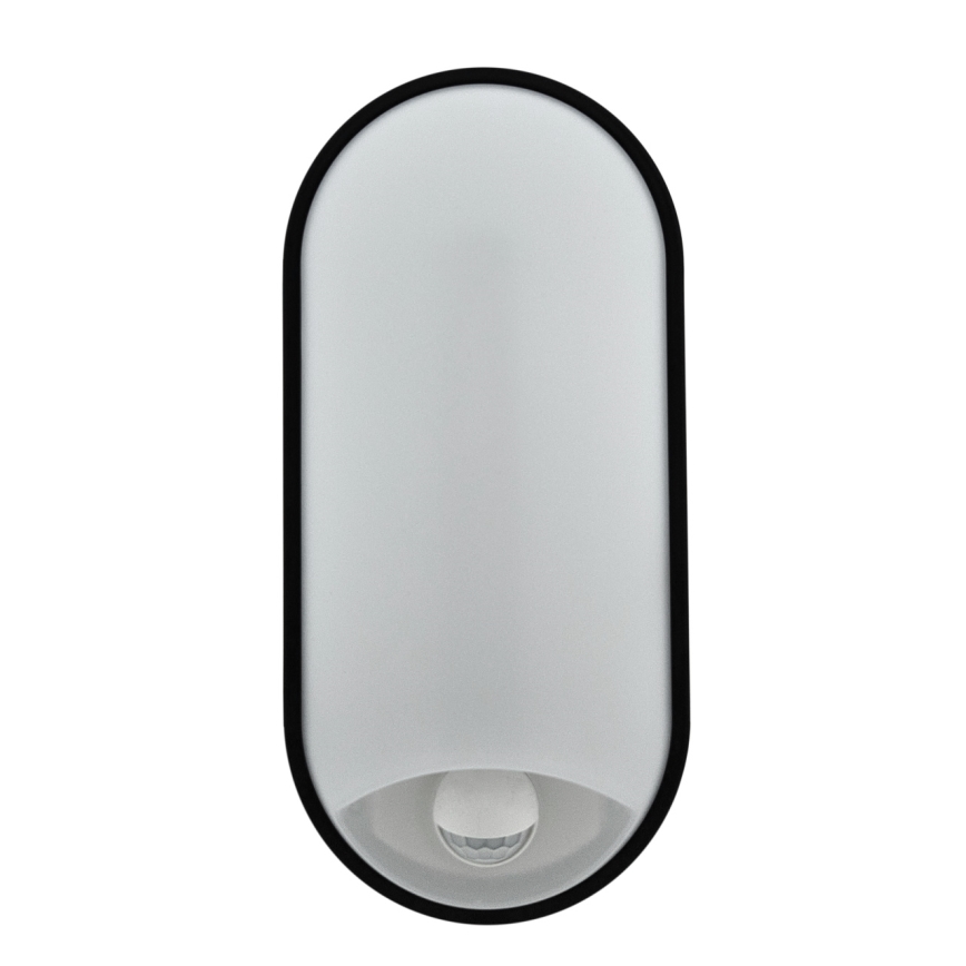 LED dimmējamais āra sienas gaismeklis ar kustības sensoru LED/12/15/18W/230V 3000K/4000K/6500K IP65 melns/balts