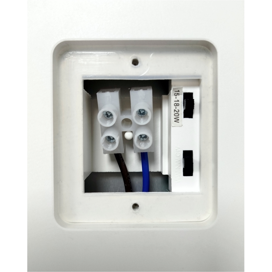 LED dimmējamais āra sienas gaismeklis ar kustības sensoru LED/12/15/18W/230V 3000K/4000K/6500K IP65 melns/balts