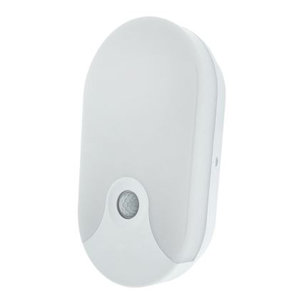 LED āra sienas gaismeklis ar kustības sensoru LED/18W/230V IP44 antracīta krāsā