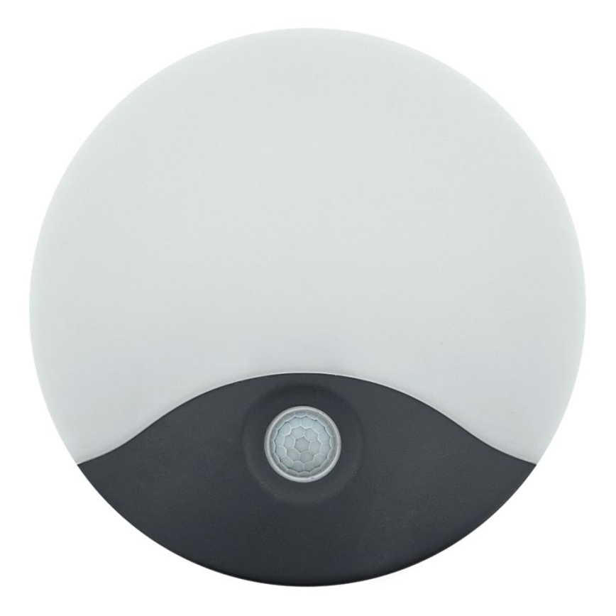 LED āra sienas gaismeklis ar kustības sensoru LED/18W/230V IP44 balts