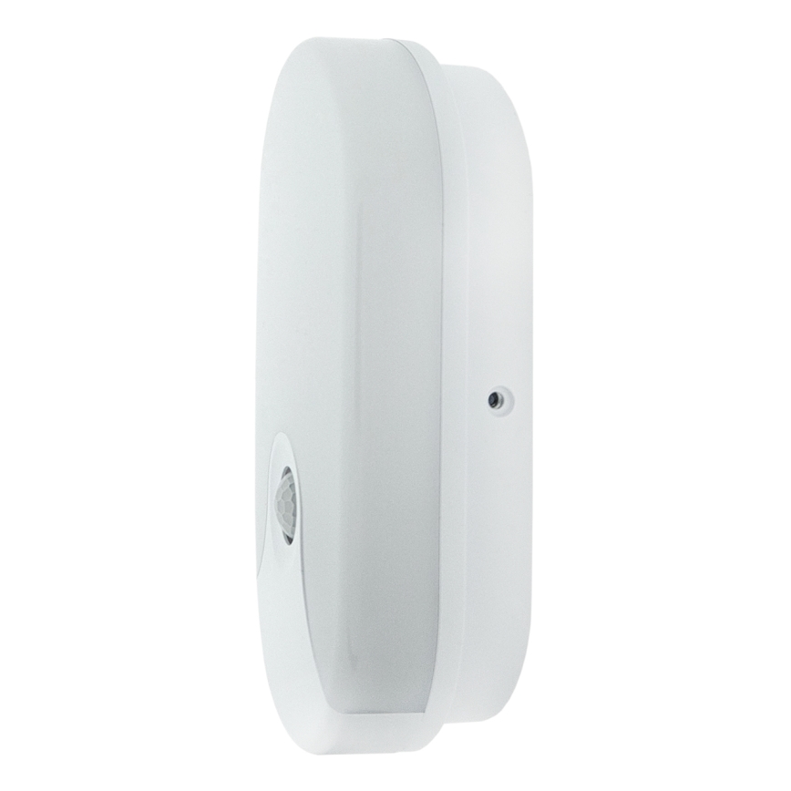 LED āra sienas gaismeklis ar kustības sensoru LED/18W/230V IP44 balts