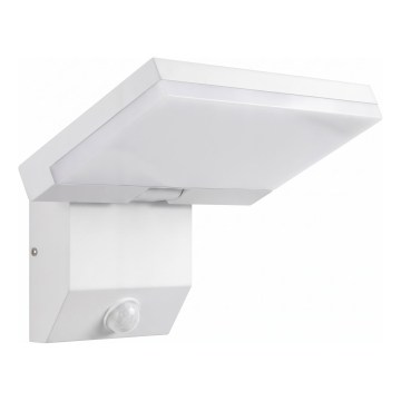 LED āra sienas gaismeklis ar kustības sensoru LED/18W/230V IP44 balts