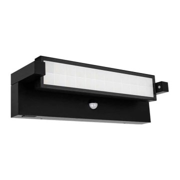 LED āra sienas gaismeklis ar kustības un krēslas sensoru LED/36W/230V 3000/4000/6500K IP54 melns