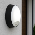 LED āra sienas gaismeklis ar regulējamu spilgtumu un kustības sensoru LED/15/18/20W/230V 3000K/4000K/6500K IP65 melns/balts