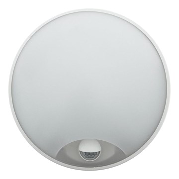 LED āra sienas gaismeklis ar regulējamu spilgtumu un kustības sensoru LED/15/18/20W/230V 3000K/4000K/6500K IP65 melns/balts