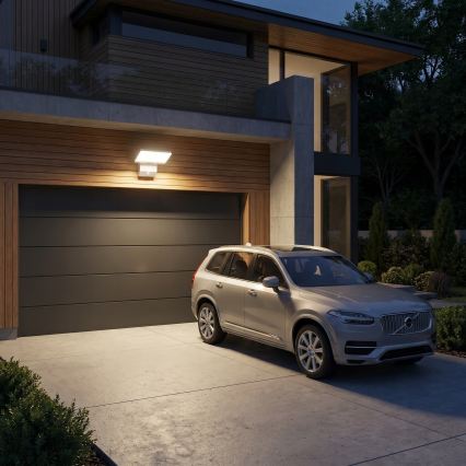 LED āra sienas gaismeklis ar kustības sensoru LED/18W/230V IP44 balts