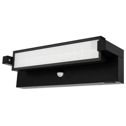 LED āra sienas gaismeklis ar kustības un krēslas sensoru LED/36W/230V 3000/4000/6500K IP54 melns