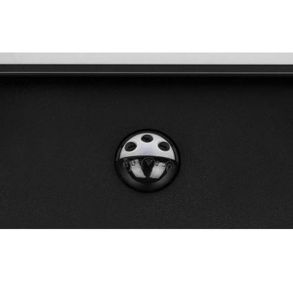 LED āra sienas gaismeklis ar kustības un krēslas sensoru LED/36W/230V 3000/4000/6500K IP54 melns