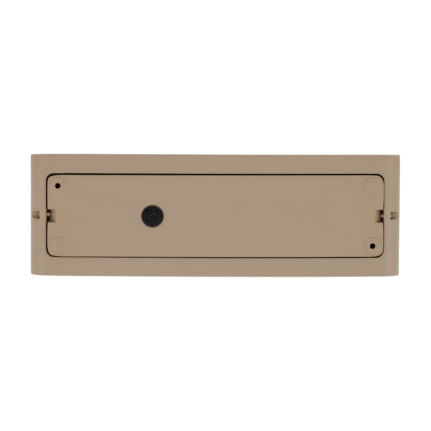 LED Āra sienas gaismeklis ARWENA L LED/12W/230V IP54 bēšs