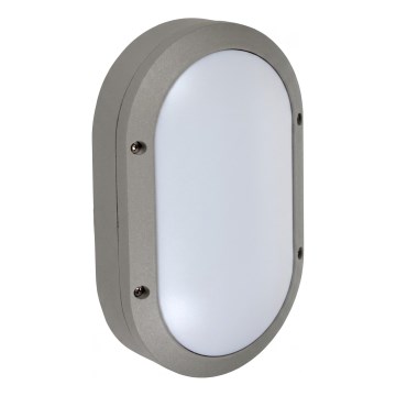 LED āra sienas gaismeklis BERAD LED/8W/230V IP54 pelēks