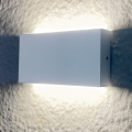 LED Āra sienas gaismeklis CHICAGO 2xLED/5,5W/230V IP44 balts