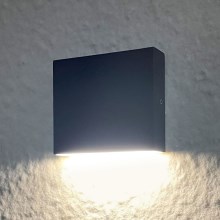 LED Āra sienas gaismeklis CHICAGO LED/3,5W/230V IP44 melns