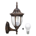 LED āra sienas gaismeklis FLORENCJA 1xE27/10W/230V IP43