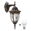 LED āra sienas gaismeklis FLORENCJA 1xE27/10W/230V IP43