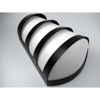 LED āra sienas gaismeklis HAGENAL LED/10W/230V IP54 melns