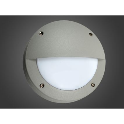 LED āra sienas gaismeklis JORDI LED/12W/230V IP54 pelēks