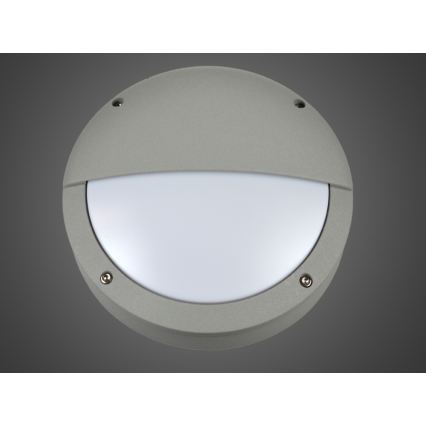 LED āra sienas gaismeklis JORDI LED/12W/230V IP54 pelēks