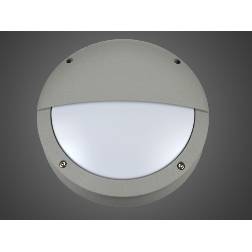 LED āra sienas gaismeklis JORDI LED/12W/230V IP54 pelēks
