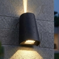 LED āra sienas gaismeklis LED/11W/230V IP65 melns