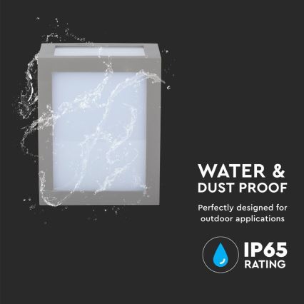 LED āra sienas gaismeklis LED/12W/230V 4000K IP65