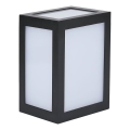 LED āra sienas gaismeklis LED/12W/230V 4000K IP65 melns