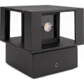 LED āra sienas gaismeklis LED/12W/230V IP54 melns