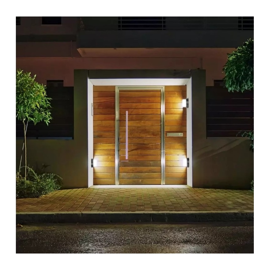 LED Āra sienas gaismeklis LED/12W/230V IP65 3000K