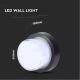 LED Āra sienas gaismeklis LED/12W/230V IP65 4000K