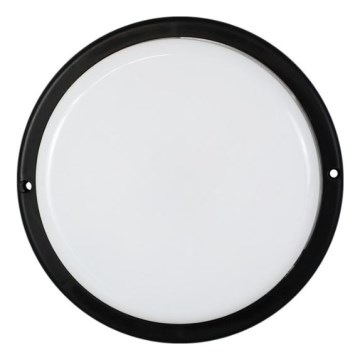 LED āra sienas gaismeklis LED/18W/230V IP54 melns