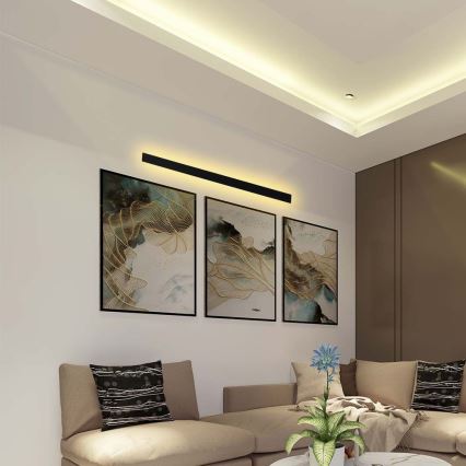 LED āra sienas gaismeklis LED/23W/230V 3000K IP65 141 cm antracīts