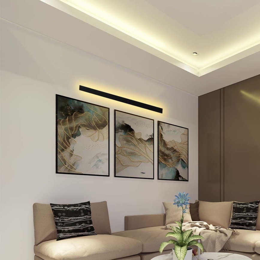 LED āra sienas gaismeklis LED/23W/230V 3000K IP65 141 cm antracīts