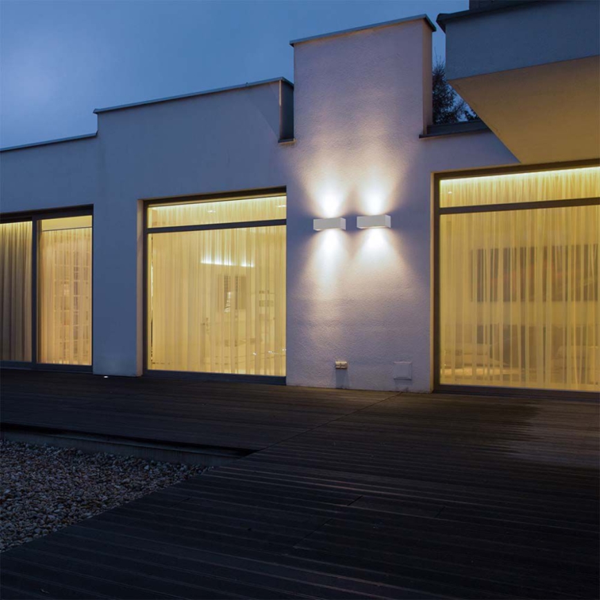 LED āra sienas gaismeklis LED/24W/230V 3000K IP65 balts