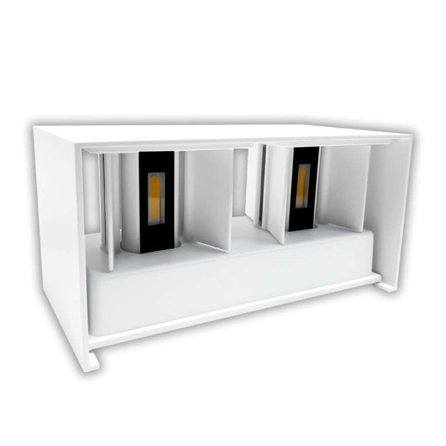 LED āra sienas gaismeklis LED/24W/230V 3000K IP65 balts