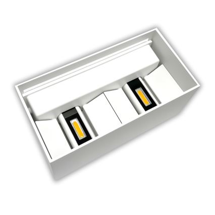 LED āra sienas gaismeklis LED/24W/230V 3000K IP65 balts