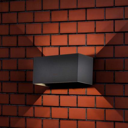 LED āra sienas gaismeklis LED/24W/230V 3000K IP65 melns