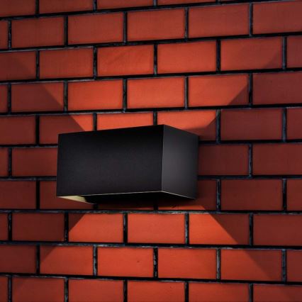 LED āra sienas gaismeklis LED/24W/230V 4000K IP65 antracīts